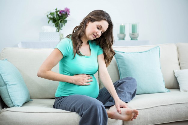 Los pies durante el embarazo